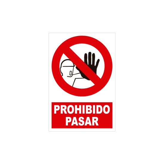 PROHIBITION SIGN - NO TRESPASSING