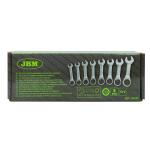 8 PIECES STUBBY RETCHETING WRENCH SET