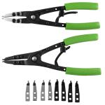 CIRCLIP PLIER SET WITH 16 REPLACEMENT TIPS