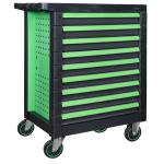 9 EQUAL DRAWERS EMPTY CABINET - GREEN - EMPTY