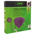 FILTERING PROTECTIVE FACE MASK FFP2 - PURPLE