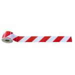 WHITE / RED BARRIER TAPE - 200M
