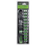 RATCHET WRENCH WITH INTERCHANGEABLE HEAD 12 PCS