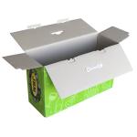 GREEN CARDBOARD BOX PROMO 80X28X49CM