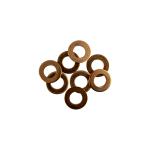 50 PCS INJECTOR COPPER WASHER (13,8 X 7,3 X 1,4MM)
