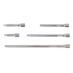 5 PIECES 1/4" EXTENSION BAR WITH BALL END SET 