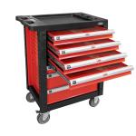 7 DRAWER TOOL TROLLEY - RED - EMPTY
