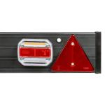RING TRAILER LIGHTING BOARD WITH REAR LIGHTS AND 2 TRIANGULAR REFLECTORS