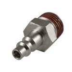 US MALE QUICK CONNECTOR  -  1/2" MALE THREAD