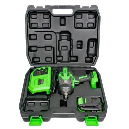 1/2" 1300NM BRUSHLESS IMPACT WRENCH WITH STORAGE CASE