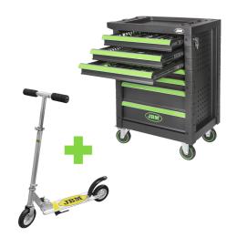 53904 7 DRAWER CABINET - GREEN + 53504 SCOOTER