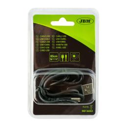 USB CABLE A TYPE / ROUND PLUG 5.5MM