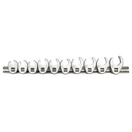 10 PIECES CROWFOOT WRENCH SET 3/8"