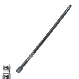 1/4" DR. EXTENSION BAR WITH ROUND END 227MM