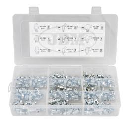 GREASE NIPPLE FITTING ASSORMENT - 135 PIECES