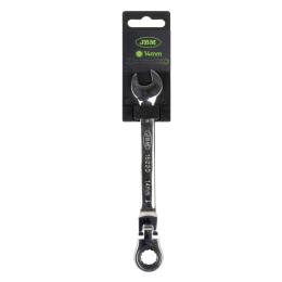 FLEX-RATCHETING COMBINATION WRENCH SPANNER 14MM - MIRROR FINISH